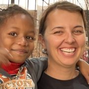 Christina and student